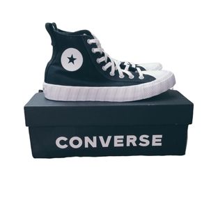 Converse Unt1tl3d CT All Stars Unisex Black White Sneakers Size M8.5 W10…